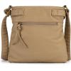 imageMontana West Crossbody Bag for Women Soft Washed Leather Multi Pocket crossbody handbagsYlight French Beige
