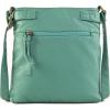 imageMontana West Crossbody Bag for Women Soft Washed Leather Multi Pocket crossbody handbagsYturquoise