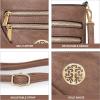 imageMontana West Crossbody Bags for Women Multi Pocket Cross Body Bag Purses with Adjustable StrapB Dark Brown