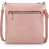 imageMontana West Crossbody Bags for Women Multi Pocket Cross Body Bag Purses with Adjustable StrapSplicing Contrast Pink