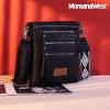 imageMontana West Crossbody Bags for Women Multi Pocket Cross Body Bag Purses with Guitar StrapVintage Black