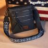 imageMontana West Crossbody Bags for Women Multi Pocket Cross Body Bag Purses with Guitar StrapVintage Navy Blue