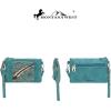 imageMontana West Crossbody Bags for Women Western Clutch Purses Cross Body Bag with Removable StrapAturquoise