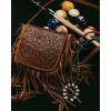 imageMontana West Fringe Purse Western Purses for Women Crossbody BagA2floral Tooledbrown