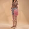 imageMontana West Fringe Purse Western Purses for Women Crossbody BagA2floral Tooledlight Pink
