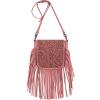 imageMontana West Fringe Purse Western Purses for Women Crossbody BagA2floral Tooledlight Pink