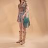imageMontana West Fringe Purse Western Purses for Women Crossbody BagA2floral Tooledlight Turquoise