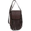 imageMontana West Fringe Purse Western Purses for Women Crossbody BagA3floral Tooledcoffee
