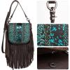 imageMontana West Fringe Purse Western Purses for Women Crossbody BagE1floral Tooled With Hairon Cowhidecoffee
