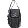 imageMontana West Fringe Purse Western Purses for Women Crossbody BagF1floral Tooledblack
