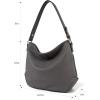 imageMontana West Medium Hobo Bags for Women Purses and Handbags Classic Top Handle Shoulder Satchel Bags with Detachable Strap2 Straps Gray