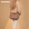 imageMontana West Medium Hobo Bags for Women Purses and Handbags Classic Top Handle Shoulder Satchel Bags with Detachable Strap2 Straps Khaki