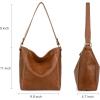 imageMontana West Purse for Women Trendy Soft Shoulder Purses and Handbags Hobo Bags Brown