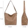 imageMontana West Purse for Women Trendy Soft Shoulder Purses and Handbags Hobo BagsA Khaki