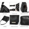imageMontana West Purses For Women Black Crossbody Purse Shoulder Bag Leather Handbag Hobo Bags for Women