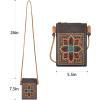 imageMontana West Small Crossbody Bags for Women Western Cell Phone PurseAbbrown