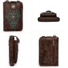 imageMontana West Small Crossbody Bags for Women Western Handbag with Cash SlotsCutout Coffee