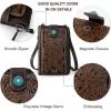 imageMontana West Small Crossbody Bags for Women Western Handbag with Cash SlotsEmbossing Coffee