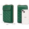 imageMontana West Small Crossbody Cell Phone Purse for Women RFID Blocking Cellphone WalletDark Green