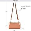 imageMontana West Small Crossbody Cell Phone Purse for Women RFID Blocking Cellphone WalletWallet Brown