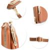 imageMontana West Small Crossbody Cell Phone Purse for Women RFID Blocking Cellphone WalletWallet Brown