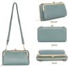 imageMontana West Small Crossbody Cell Phone Purse for Women RFID Blocking Cellphone WalletWallet Light Green