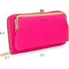 imageMontana West Small Crossbody Cell Phone Purse for Women RFID Blocking Cellphone WalletWallet Light Pink