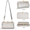 imageMontana West Small Crossbody Cell Phone Purse for Women RFID Blocking Cellphone WalletWallet Pewter