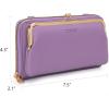 imageMontana West Small Crossbody Cell Phone Purse for Women RFID Blocking Cellphone WalletWallet Purple