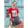 imageMontana West Small Crossbody Cell Phone Purse for Women RFID Blocking Cellphone WalletWallet Red