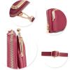 imageMontana West Small Crossbody Cell Phone Purse for Women RFID Blocking Cellphone WalletWallet Red