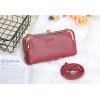 imageMontana West Small Crossbody Cell Phone Purse for Women RFID Blocking Cellphone WalletWallet Red