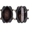 imageMontana West Small Top Handle Purse for Women Crossbody Satchel Handbag Barrel BagS Black