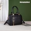 imageMontana West Small Top Handle Purse for Women Crossbody Satchel Handbag Barrel BagS Black