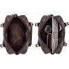 imageMontana West Small Top Handle Purse for Women Crossbody Satchel Handbag Barrel BagS Coffee