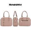 imageMontana West Small Top Handle Purse for Women Crossbody Satchel Handbag Barrel BagS Khaki