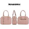 imageMontana West Small Top Handle Purse for Women Crossbody Satchel Handbag Barrel BagS Pink