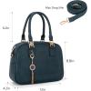 imageMontana West Small Top Handle Purse for Women Crossbody Satchel Handbag Barrel BagSl Green