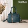 imageMontana West Small Top Handle Purse for Women Crossbody Satchel Handbag Barrel BagSl Green