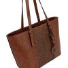 imageMontana West Tote Bag for Women Large Purse and Handbags Set Embossed Collection Purse 2Pcs Set2 Setbrown