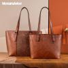 imageMontana West Tote Bag for Women Large Purse and Handbags Set Embossed Collection Purse 2Pcs Set2 Setbrown