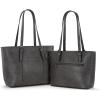 imageMontana West Tote Bag for Women Large Purse and Handbags Set Embossed Collection Purse 2Pcs Set2 Setgrey