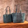 imageMontana West Tote Bag for Women Large Purse and Handbags Set Embossed Collection Purse 2Pcs Set2 Setturquoise