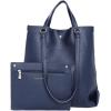 imageMontana West Tote Bag for Women Purses and Handbags Top Handle Satchel Bag Large Shoulder HandbagA Navy With Pouch