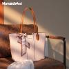 imageMontana West Tote Bags for Women Medium Top Handle Satchel PursesCherry Blossom Coral Orange