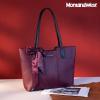 imageMontana West Tote Bags for Women Medium Top Handle Satchel PursesDahila Red