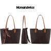 imageMontana West Tote Bags for Women Medium Top Handle Satchel PursesDark Coffee