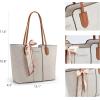 imageMontana West Tote Bags for Women Medium Top Handle Satchel PursesIvory Beige
