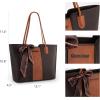 imageMontana West Tote Bags for Women Medium Top Handle Satchel PursesOrange Coffee