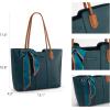 imageMontana West Tote Bags for Women Medium Top Handle Satchel PursesTeal Blue